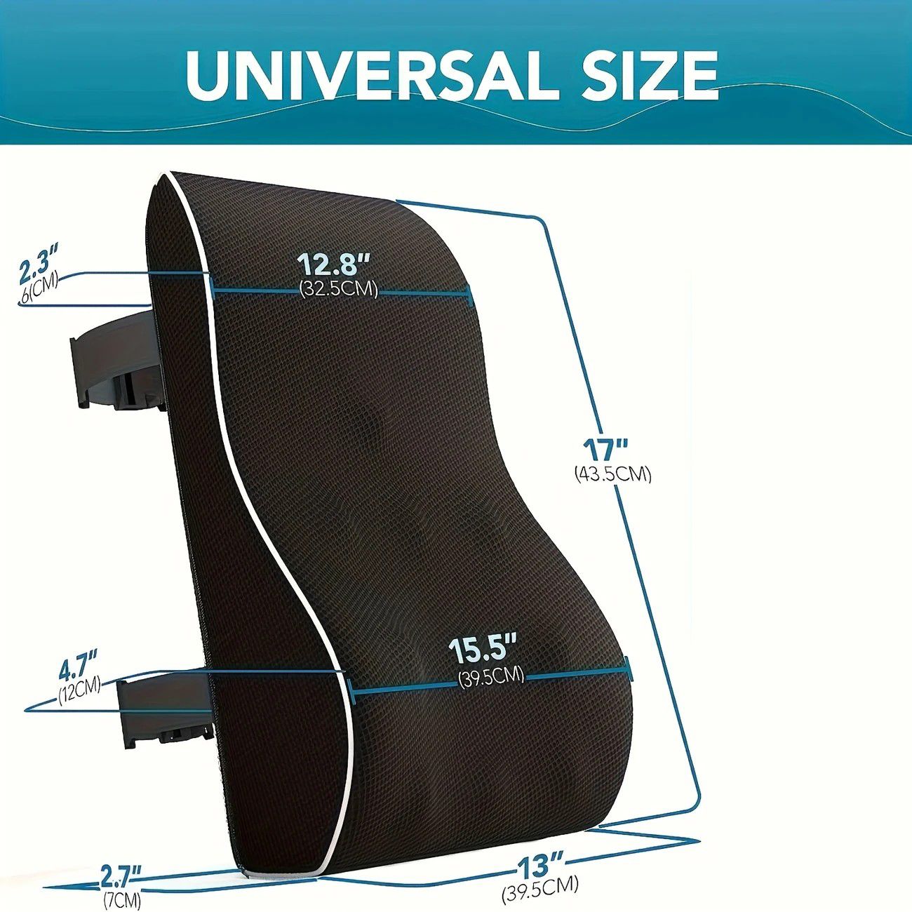 ProDrive Lumbar Support Cushion – Back Pain Relief for Car & Office