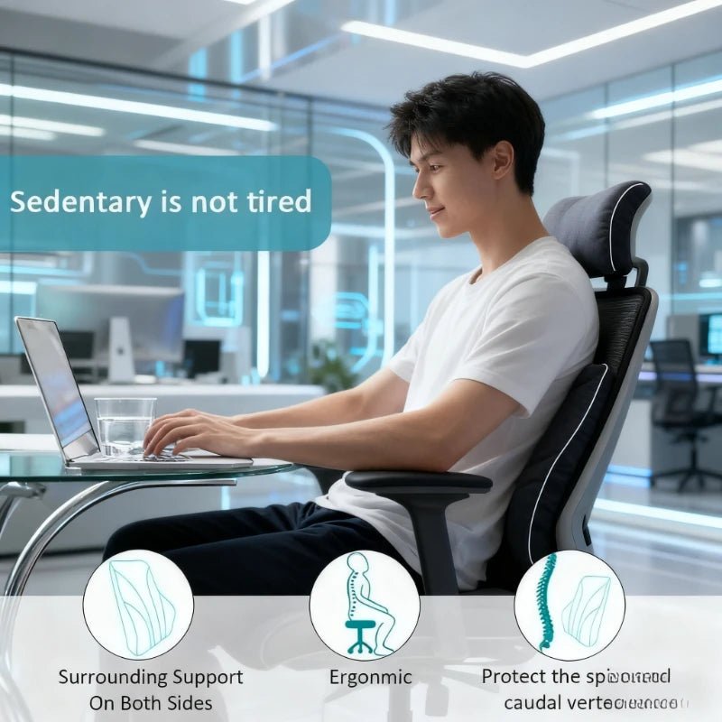 ProDrive Lumbar Support Cushion – Back Pain Relief for Car & Office